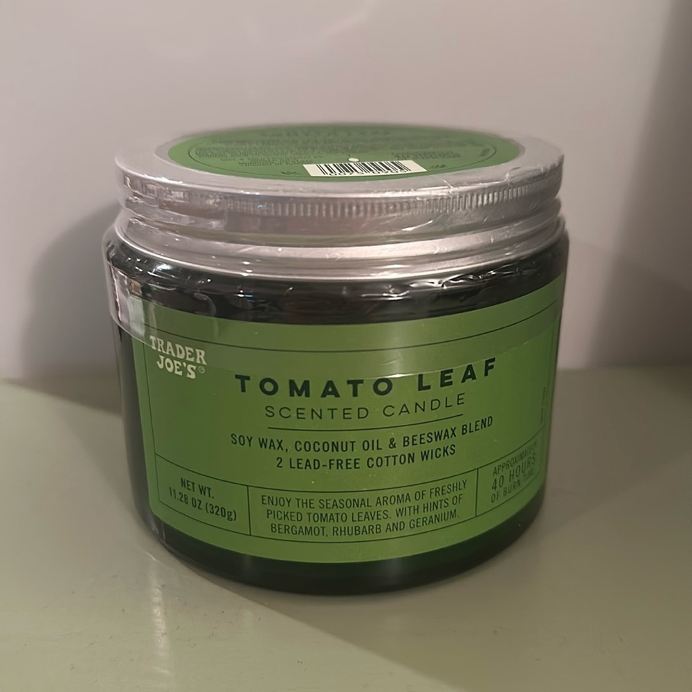 Trader Joe’s Tomato Leaf Candle